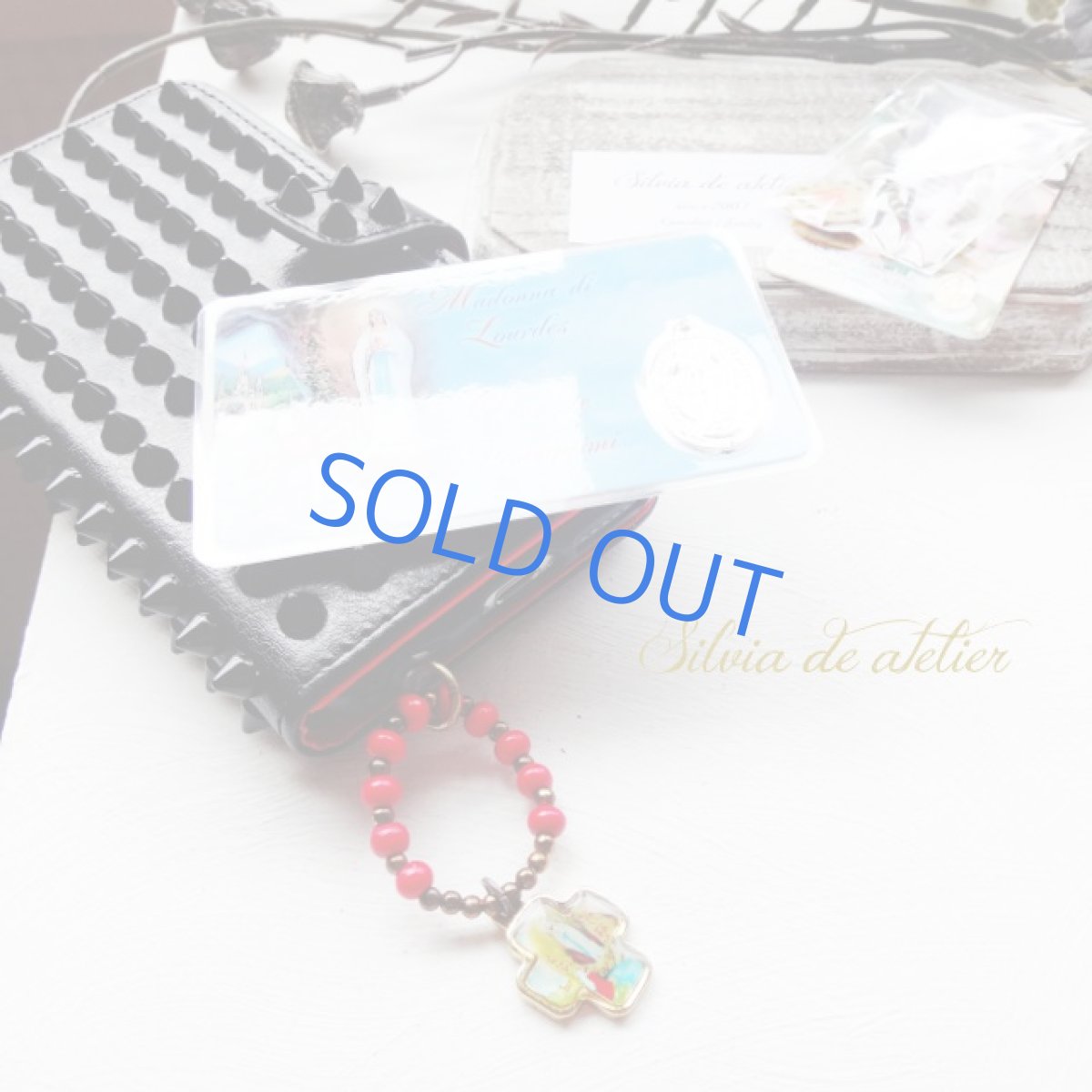 画像5: <色選択>ロザリオイヤホンジャック&メダイお守りカード (5)