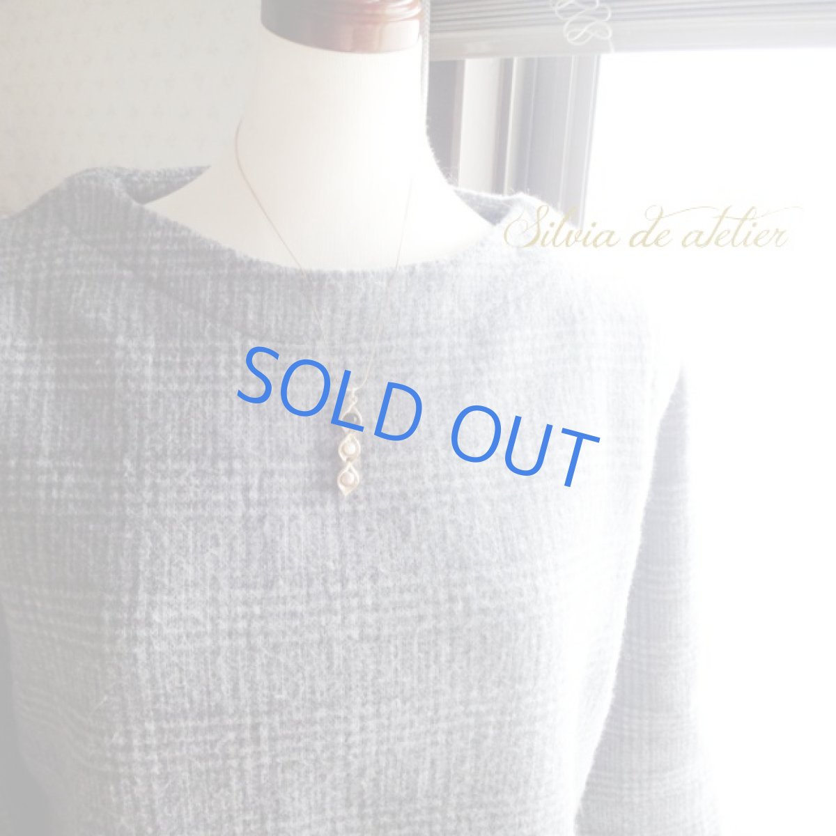 画像4: 三つ豆チャーム　vintageネックレス (4)