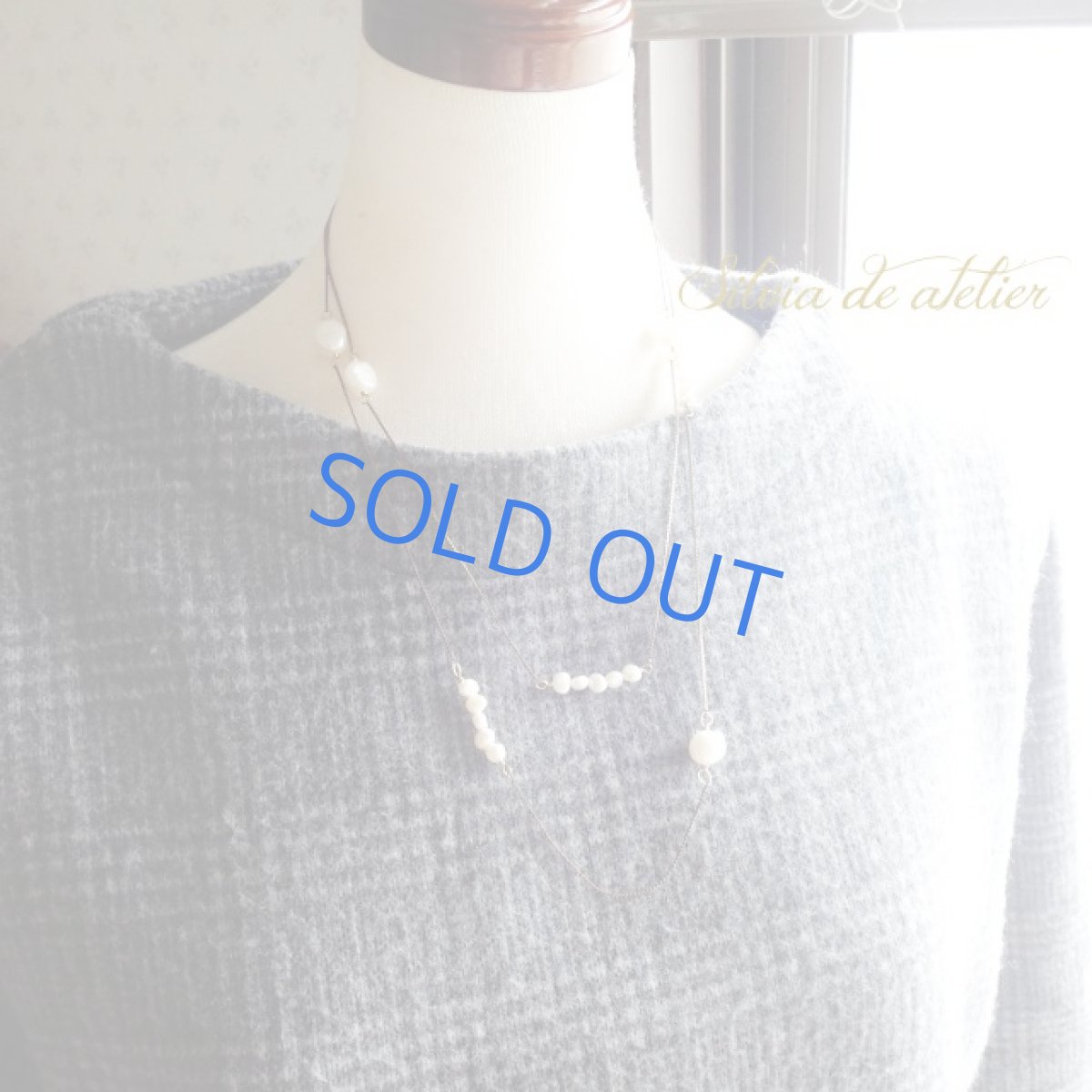 画像5: 淡水パールステーション　vintageコパーチェーンネックレス (5)