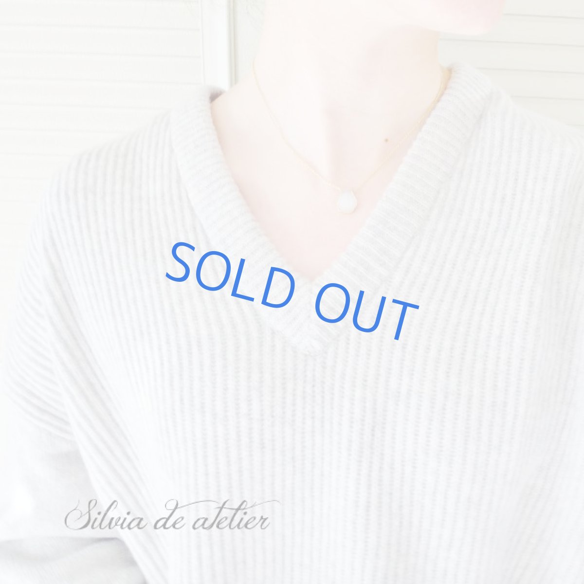 画像6: ＜残り1・限定数のみ＞ホワイトクォーツ　タンブル　スライスカット　14kgfネックレス (6)