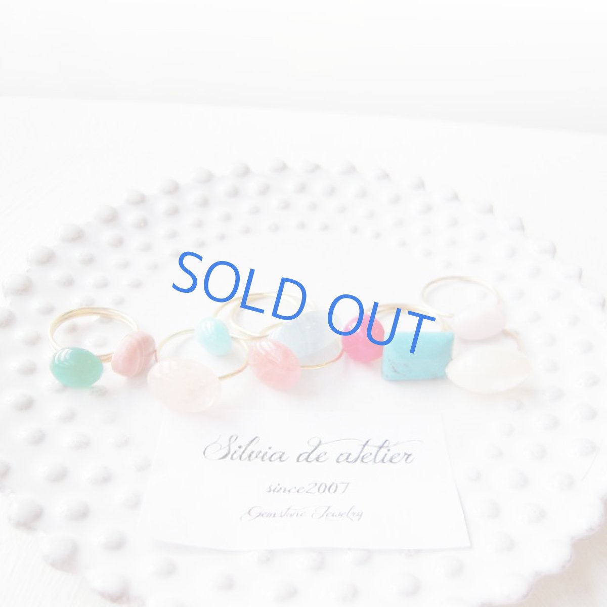 画像7: 残り1＜10号・13号SELECT＞14KGF　リング　グリーンオニキス　オーバル (7)