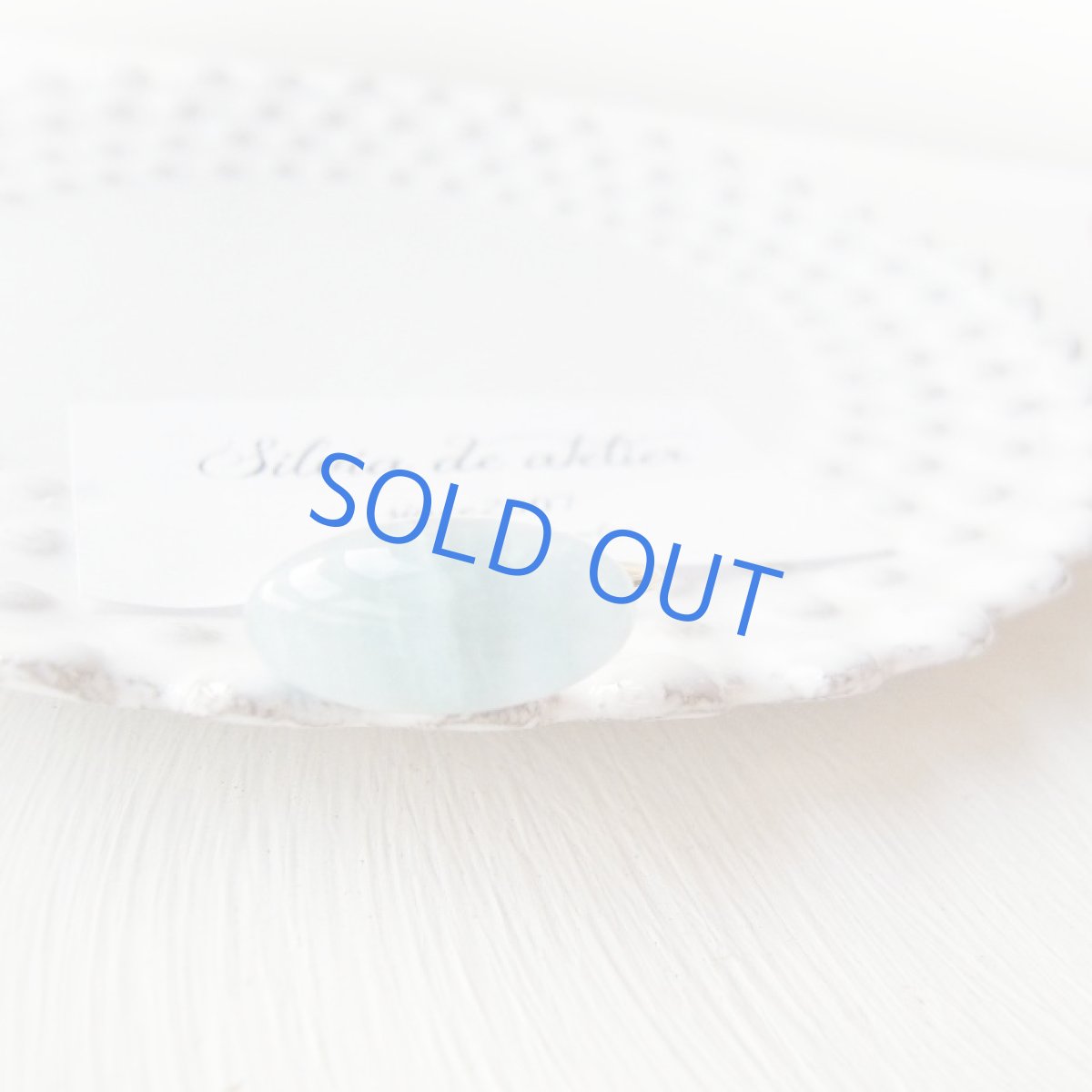 画像2: ＜10号・13号SELECT＞14KGF　リング　ナミビア産アクアマリン細長オーバル (2)