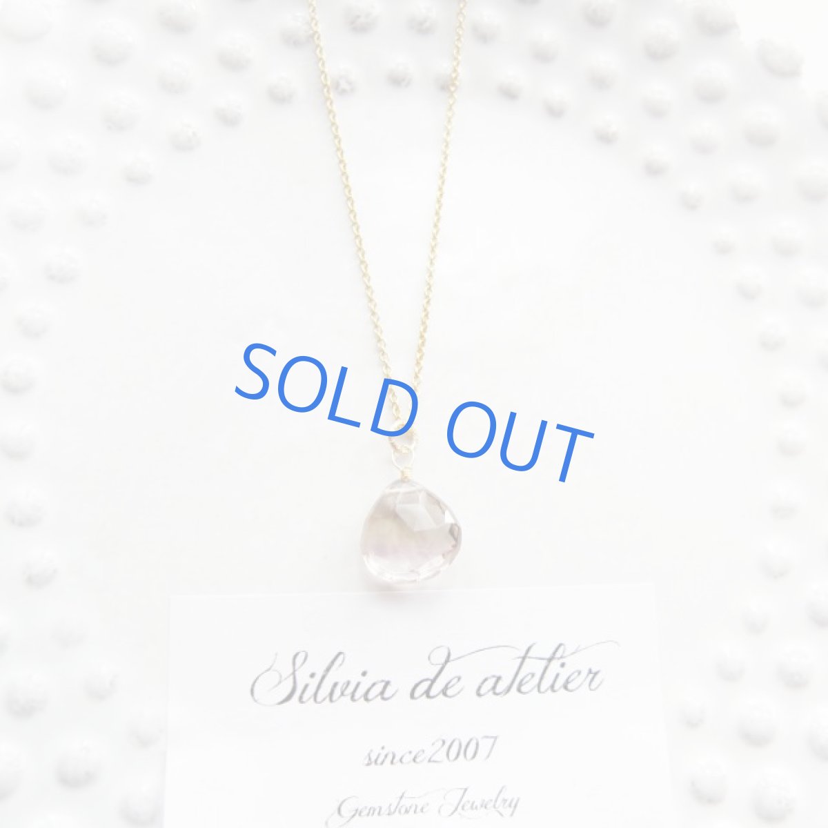 画像3: ＜１点もの＞AAA　サンライズカラー　淡いバイカラー　アメトリン　14kgf　ネックレス (3)