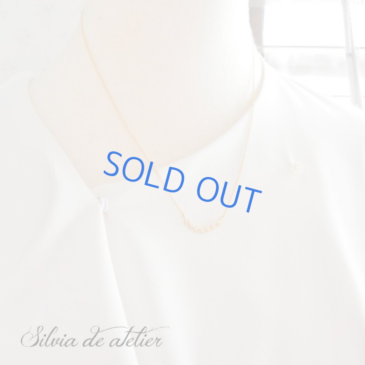 画像7: 16KGP　手をつなぐ星たち　ライン　14kgfネックレス (7)