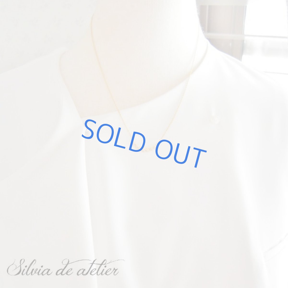 画像6: 16KGP　手をつなぐ星たち　ライン　14kgfネックレス (6)