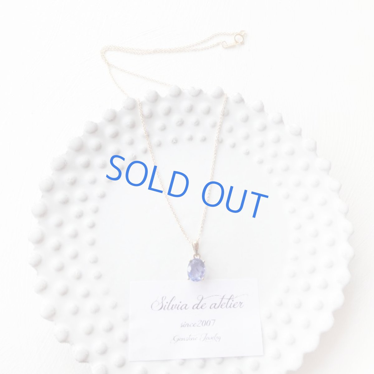 画像5: ＜1点もの・訳あり＞24K仕上げ　ジェムグレード　カラーチェンジ　ブルーフローライト　14kgfチェーンネックレス (5)