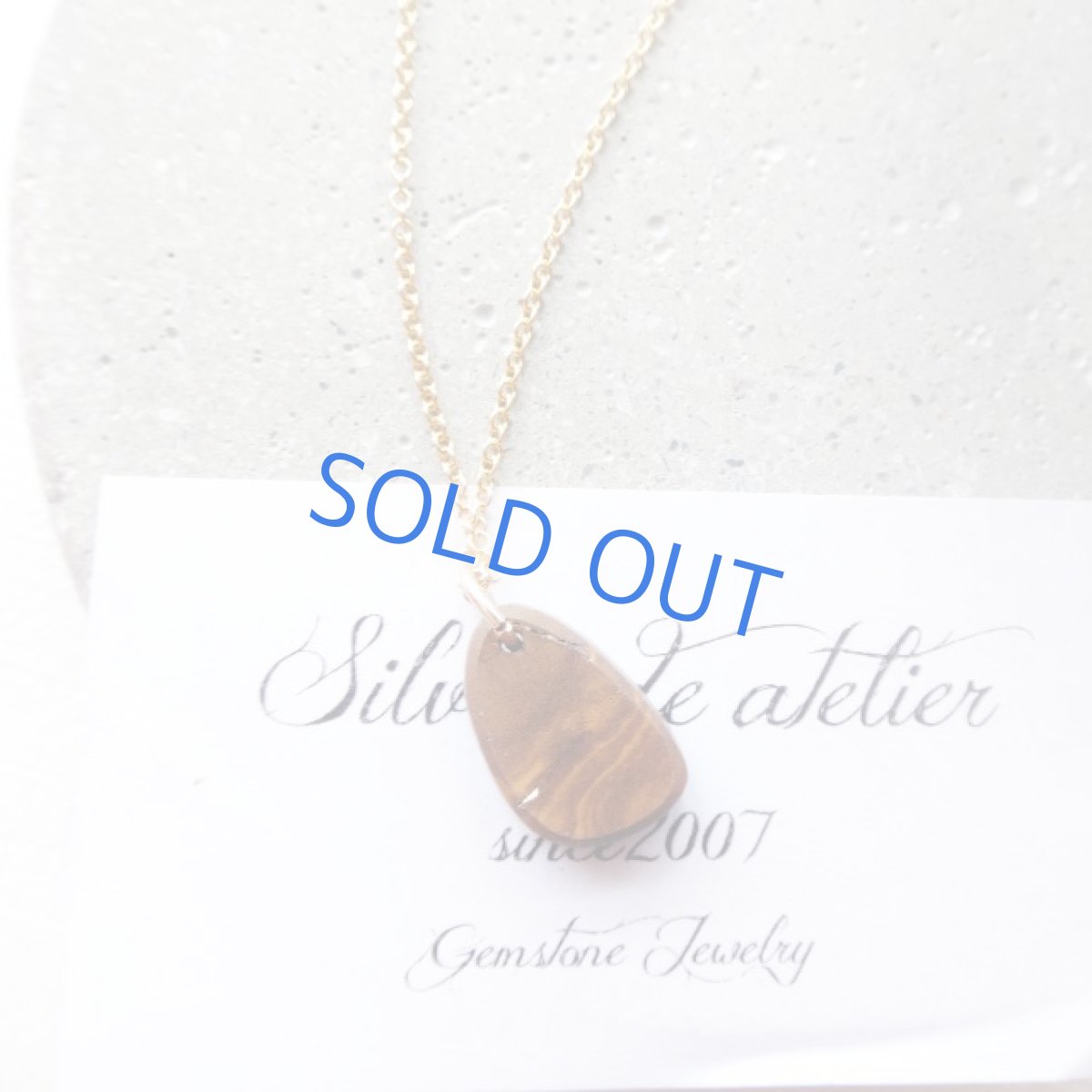 画像6: ＜1点もの・Bライトブルー＞オーストラリア産　ブルーファイアオパール　タブレット　14kgfチェーンネックレス (6)