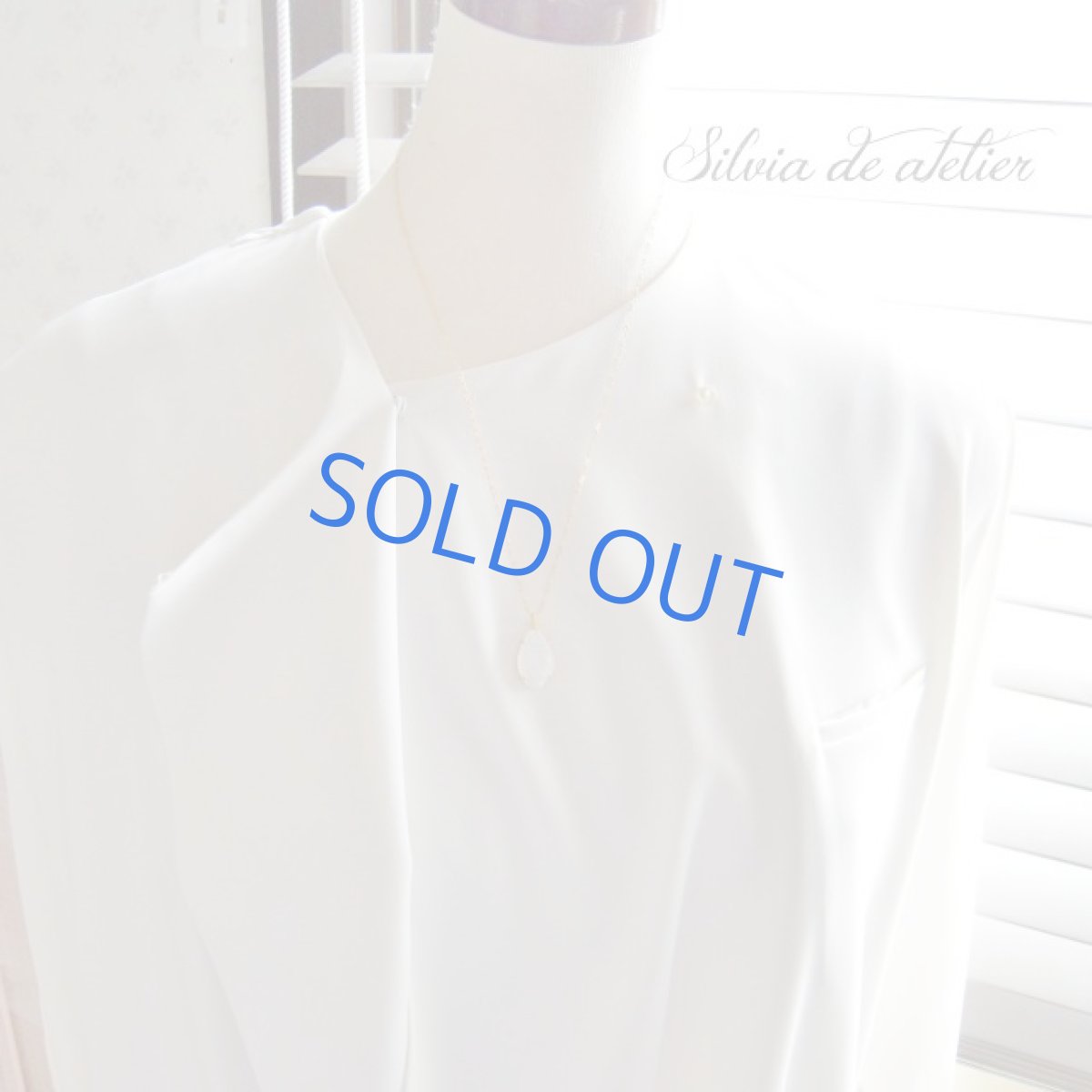 画像7: ＜１点もの・A＞レインボームーンストーン　ファンシーシェイプローズカット　ペンダント　14kgf約50cm (7)