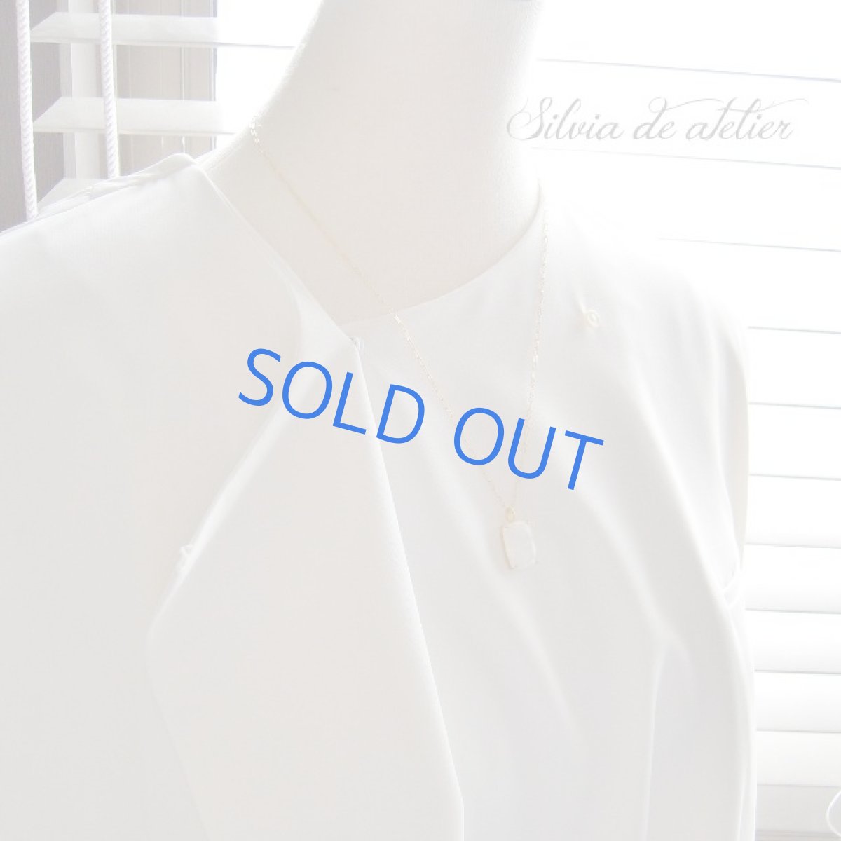 画像8: ＜１点もの・C＞レインボームーンストーン　ファンシーシェイプローズカット　ペンダント　14kgf約50cm (8)