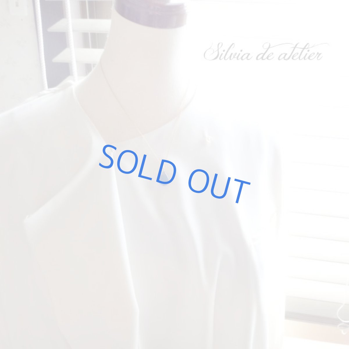 画像11: 【訳あり】大粒 ブルーフローライト ペアシェイプ 14kgfチェーン (11)