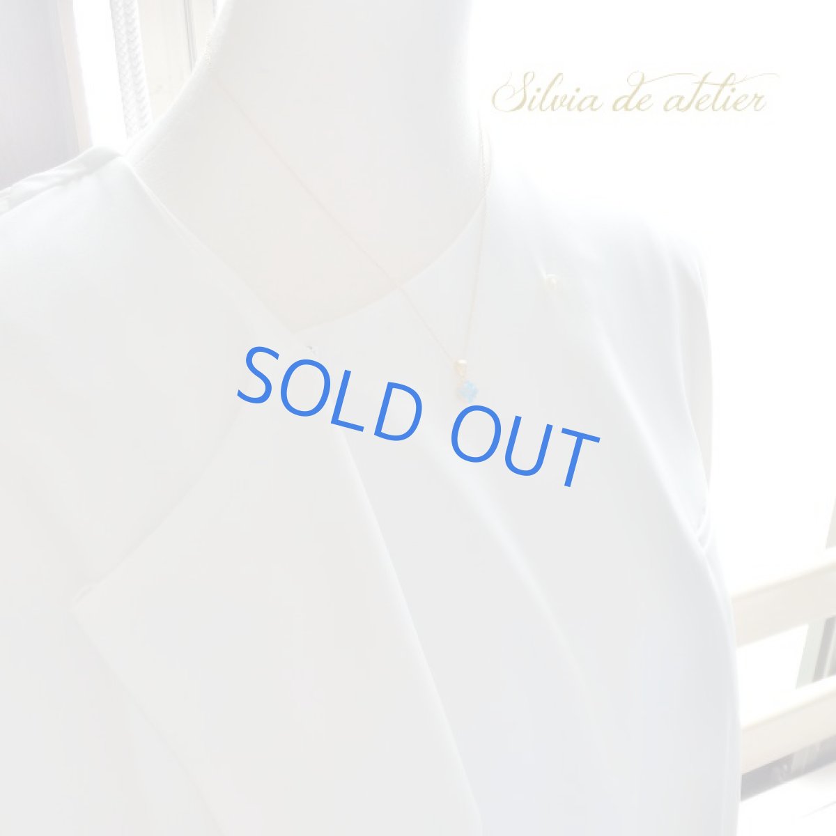 画像8: 宝石質 ジェムグレード スイスブルートパーズ ファセットカット 14kgf 約40cm ネックレス (8)