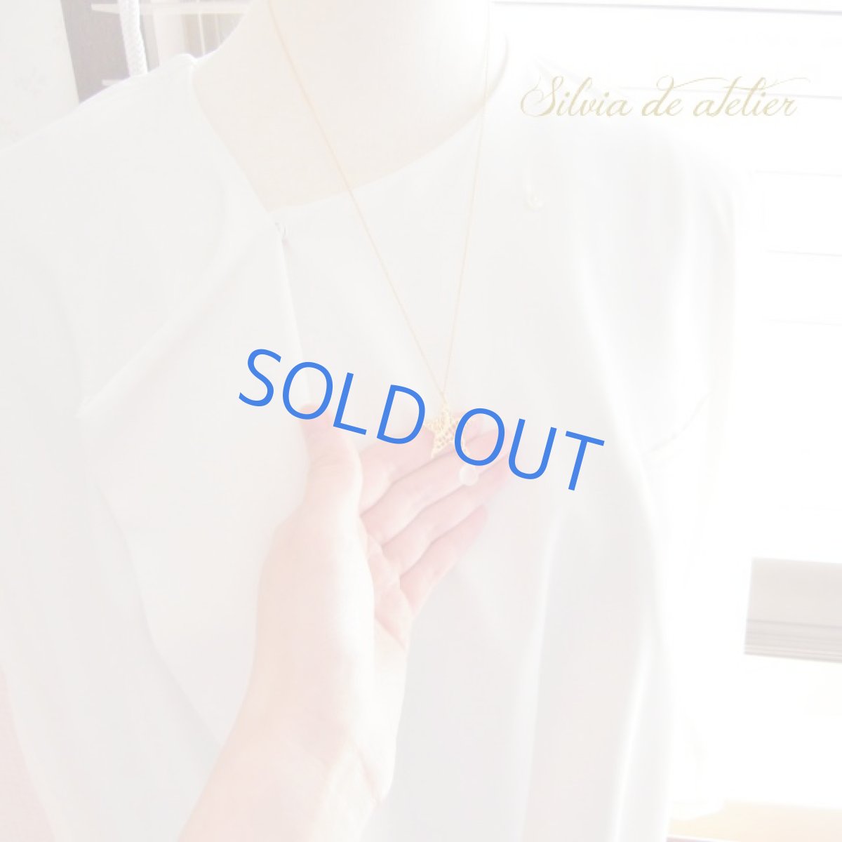 画像6: 星の滴　セレモニアムーンストーン　14kgfネックレス約50cm (6)