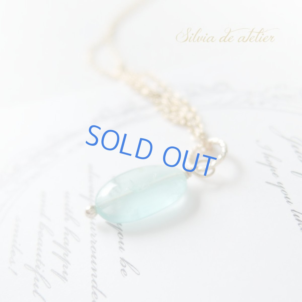 画像2: ＜１点もの＞ザンビア産　ナチュラルカラー　エメラルド　オーバル　14kgfチェーンネックレス (2)