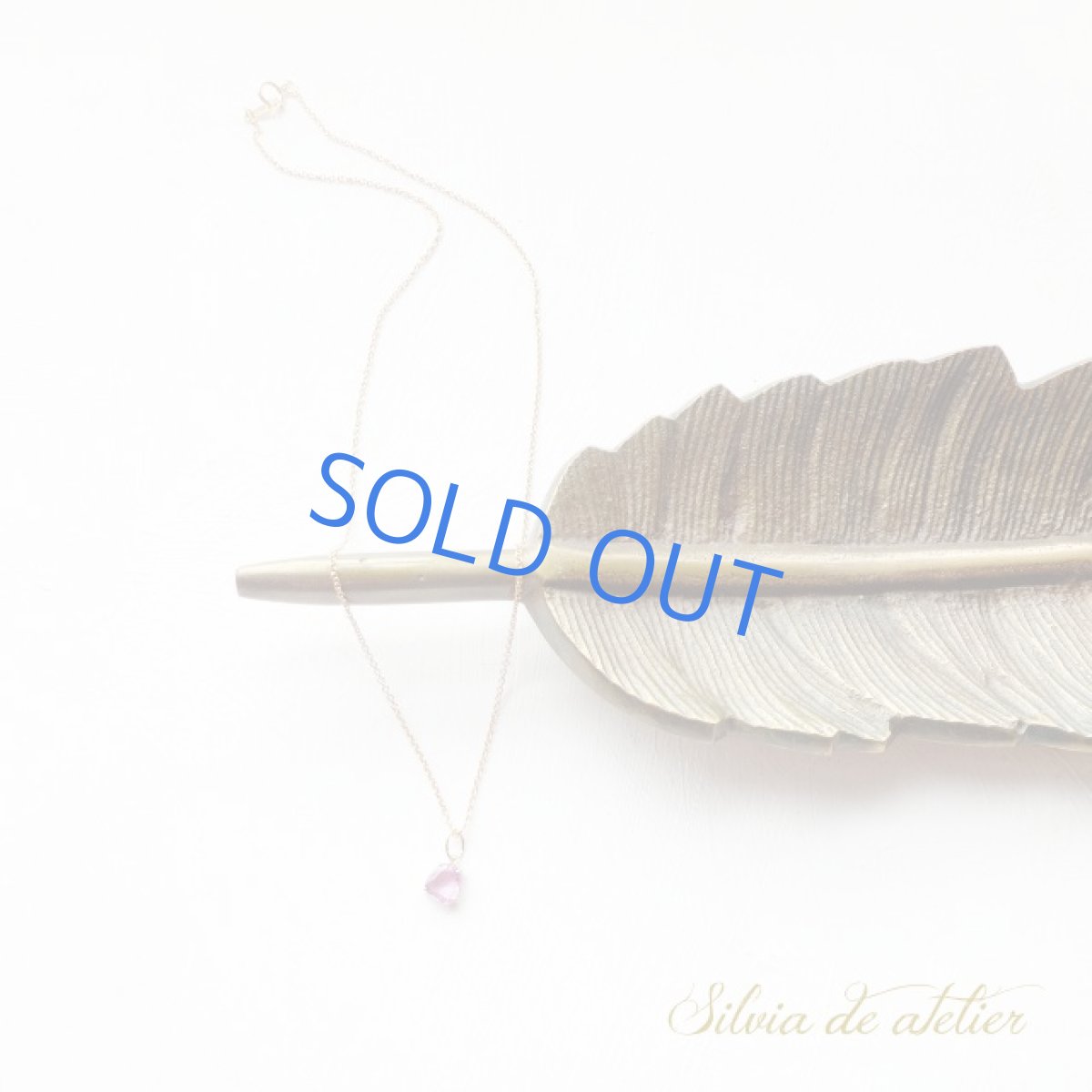 画像5: <1点もの・A>18KYG 宝石質 非加熱ピンクサファイア ファセットカット 14kgfチェーンネックレス (5)