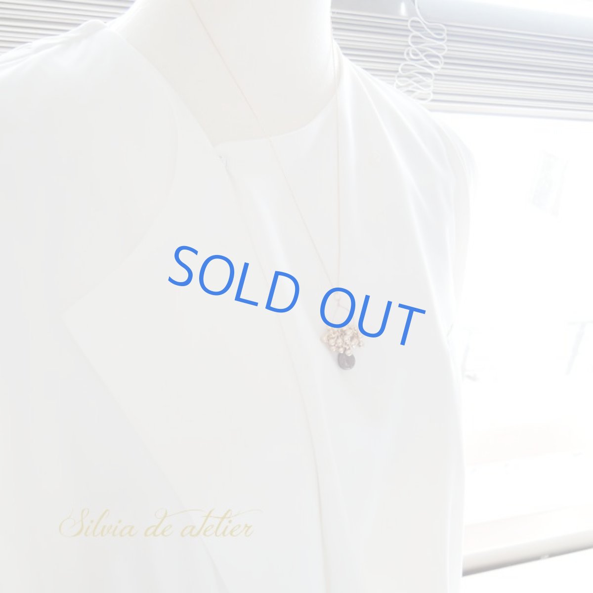 画像6: ＜１点もの＞スモーキークォーツ　ゴールドボールタッセル　14kgfチェーンネックレス (6)