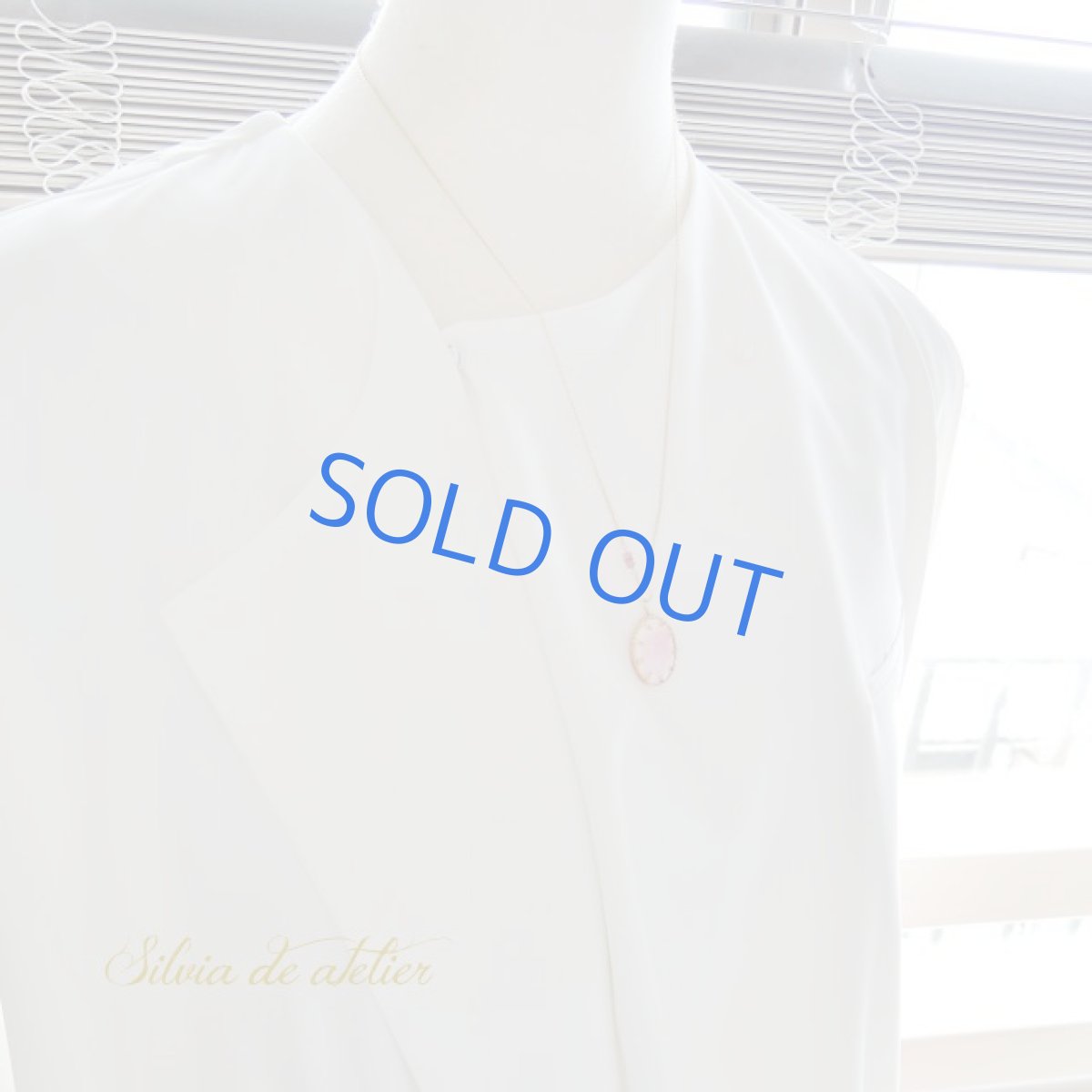 画像5: ＜１点もの＞ピンク　クイーンコンクシェル　アシンメトリー　約50cm14kgfチェーンネックレス (5)