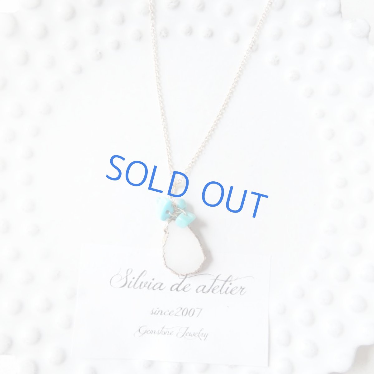 画像4: ＜１点もの＞スリーピングビューティー＆ホワイトクォーツ　14kgfチェーンネックレス約50cm (4)