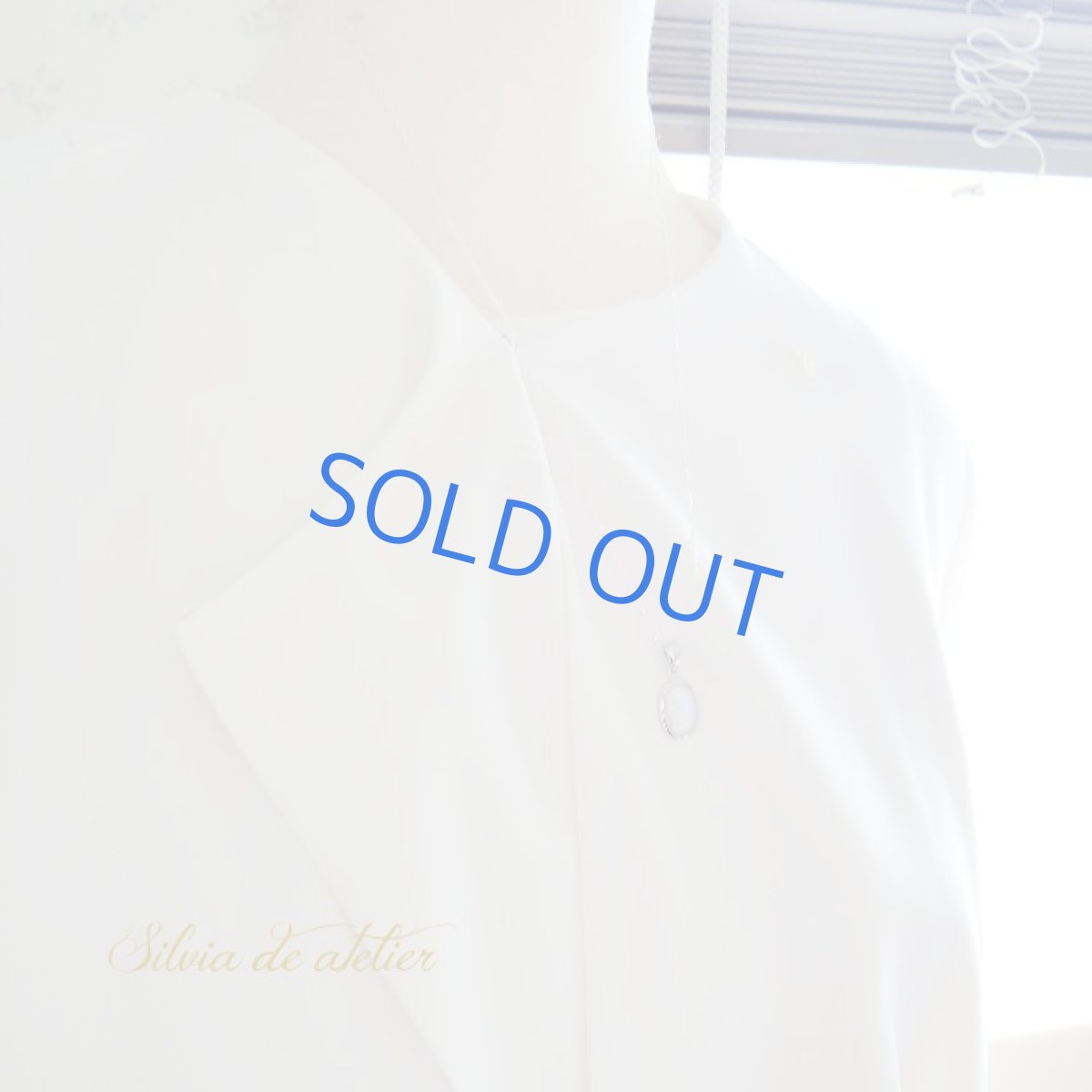 画像9: ＜1点もの＞AAAランク　レインボームーンストーン（ホワイトラブラド）ローズカット　silver925　ネックレス (9)