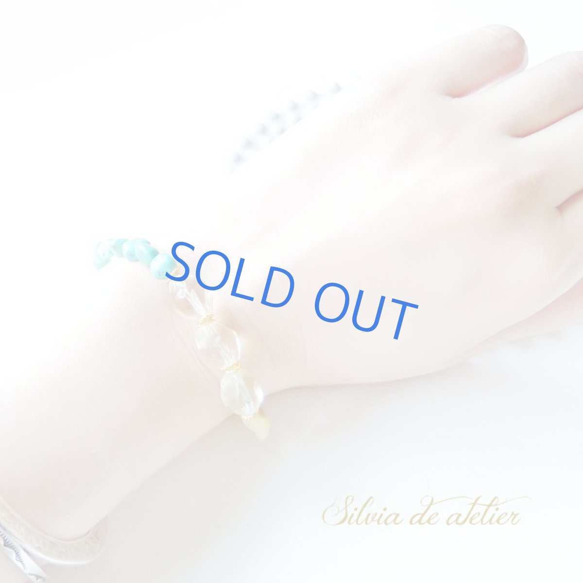 画像5: 限定1　ターコイズ&シトリン&イエローオパール　ブレスレット (5)