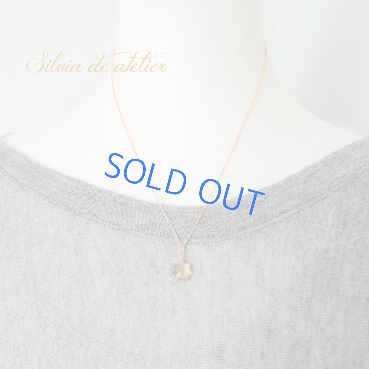 画像9: ＜残り1＞大粒11mmサイズ　スタードーム　リバーシブル　シトリン　14kgfチェーン40cmネックレス (9)