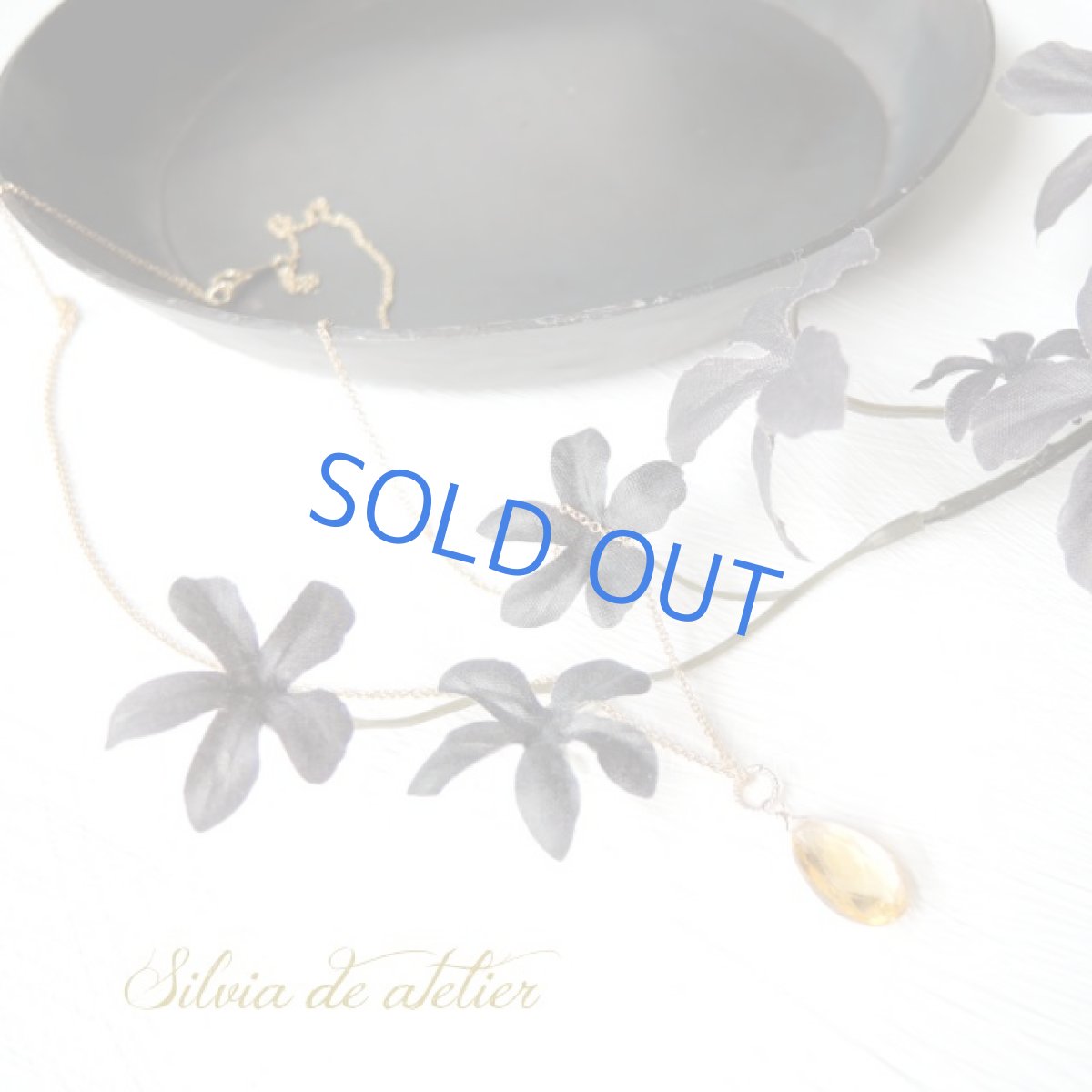 画像3: 大粒 ゴールデンシトリン ペアシェイプ 14kgfネックレス50cm (3)