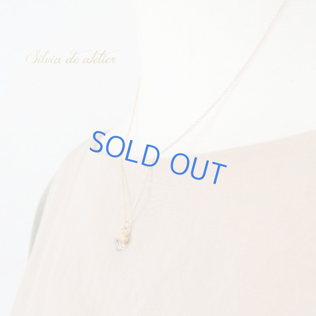 画像6: ＜限定数のみ＞アフガニスタン産　ダブルポイントクリスタル　カーボン入り　14kgfチェーン40cmネックレス (6)