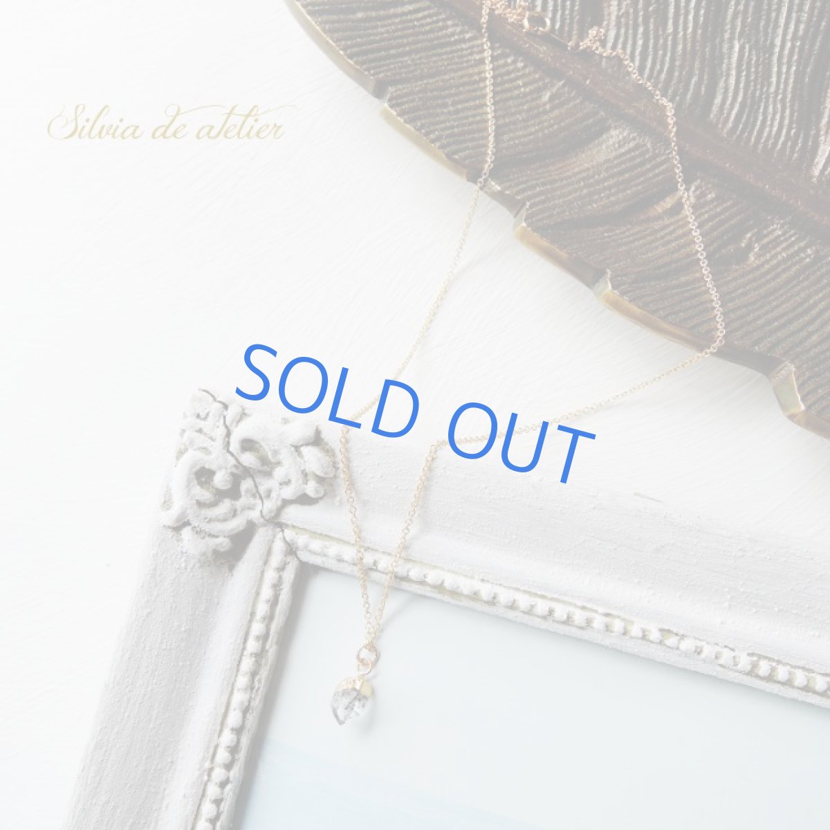 画像4: ＜限定数のみ＞アフガニスタン産　ダブルポイントクリスタル　カーボン入り　14kgfチェーン40cmネックレス (4)