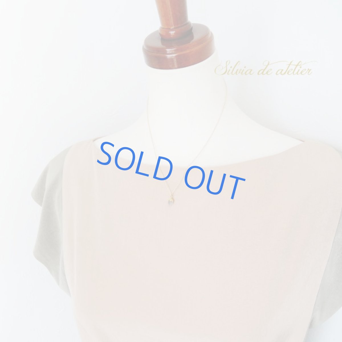 画像7: ＜限定数のみ＞アフガニスタン産　ダブルポイントクリスタル　カーボン入り　14kgfチェーン40cmネックレス (7)