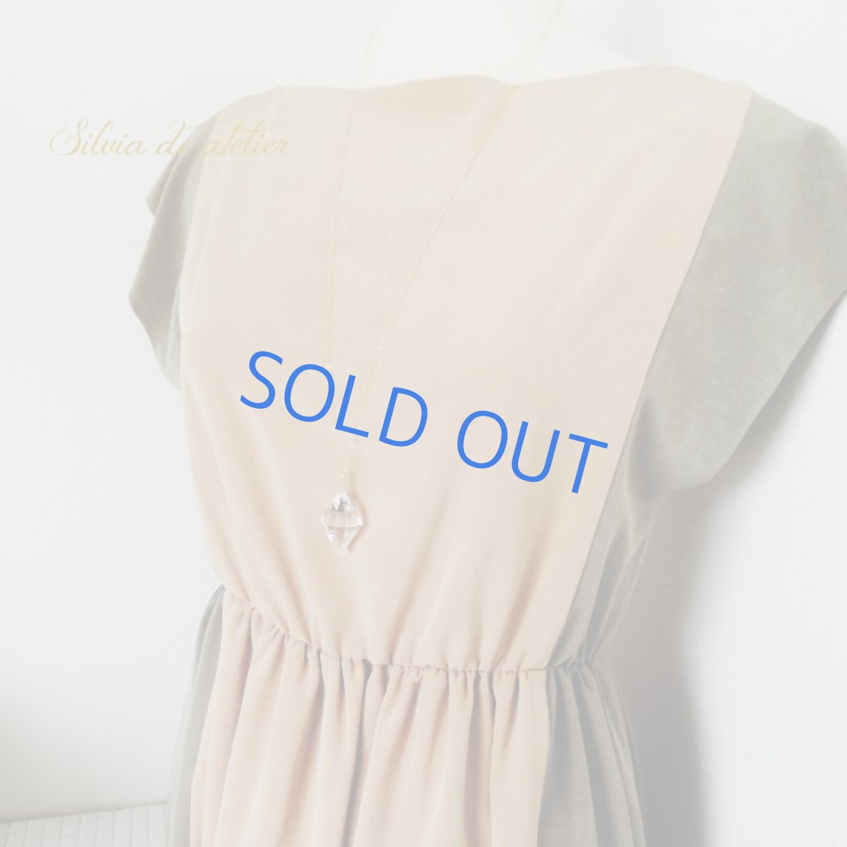 画像9: ＜残り1・レターパック発送無料！＞大粒　ダイヤカットクリスタル　ペンデュラム＆サンキャッチャー　14kgfチェーンネックレス (9)