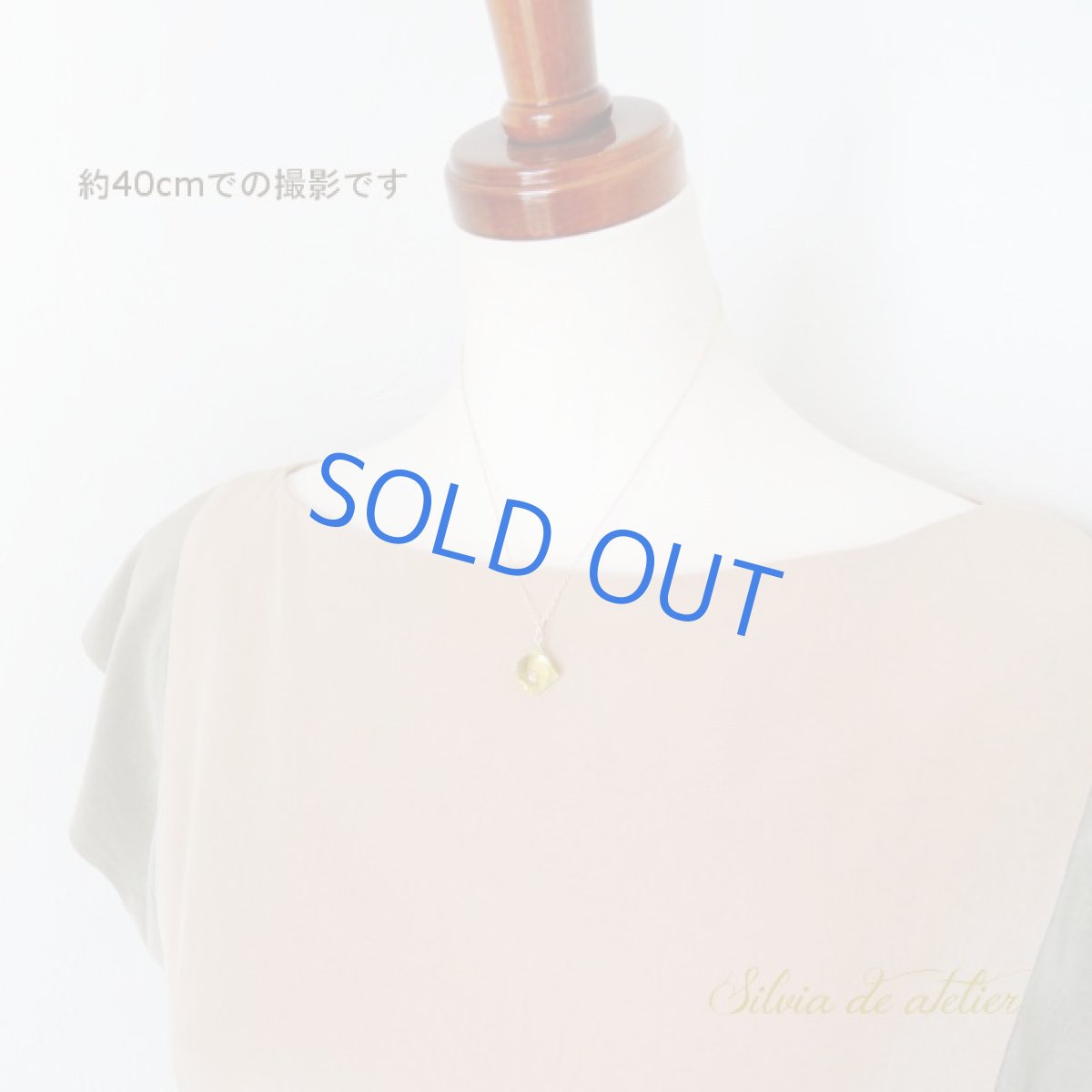 画像6: AAA　宝石質　オロヴェルデ　スクエアパフカット　14kgf~45cmスライドチェーンネックレス (6)