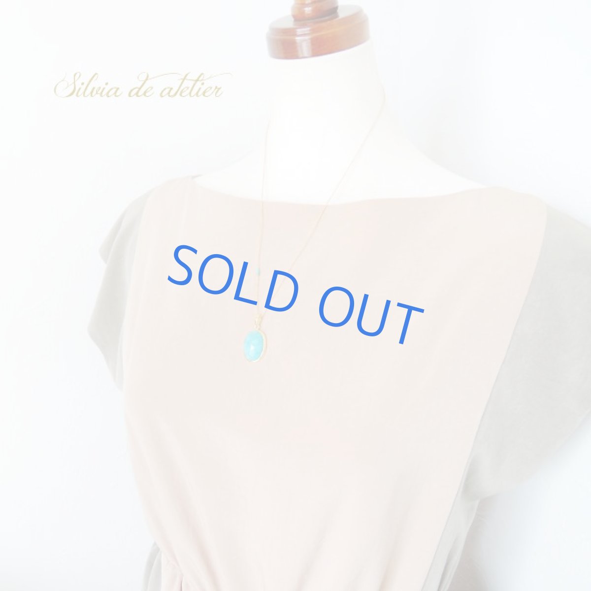 画像6: 大粒　モザンビーク産アマゾナイト　カボション　14kgf約50cmネックレス (6)