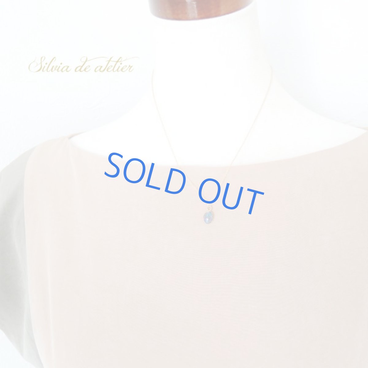 画像8: <1点もの・C>オーストラリア産 ブラックオパールカボション 14kgfネックレス (8)