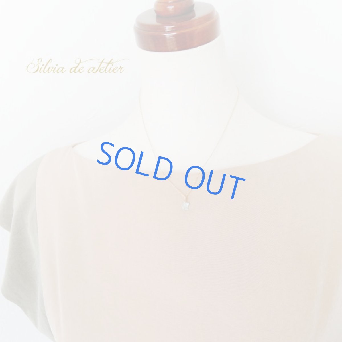 画像5: <在庫僅少>アクアマリン 原石 ミニラフロックタンブル 14kgfネックレス約40cm (5)