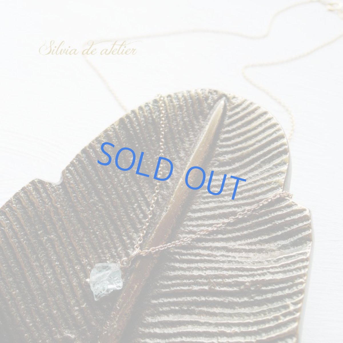 画像4: <在庫僅少>アクアマリン 原石 ミニラフロックタンブル 14kgfネックレス約40cm (4)