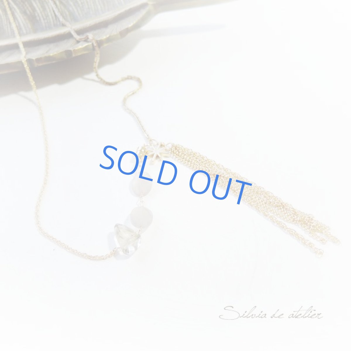 画像4: ＜限定1＞2WAY　グレーオニキス×ゴールデンシトリンタンブル　ゴールドロングネックレス (4)