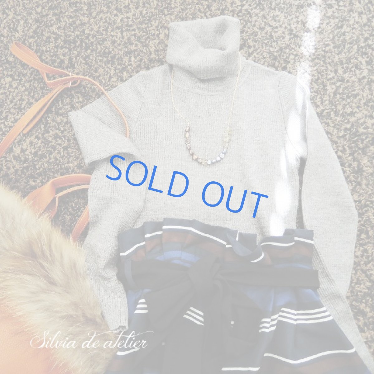 画像6: ＜限定1＞ブラウン淡水パール×レモンクォーツ　ミディアムゴールドネックレス (6)