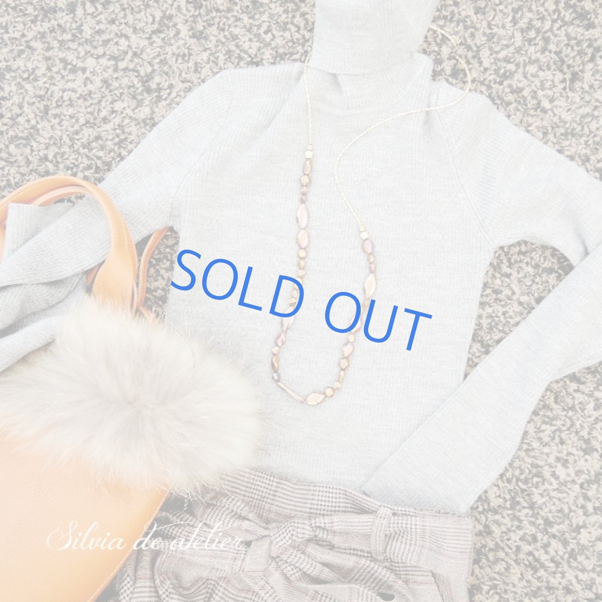 画像5: <限定1>ブロンズレッドチェコガラスビーズ アンティークゴールドカラーロングネックレス (5)