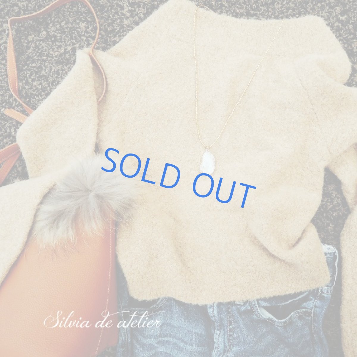 画像8: ＜限定1・ライトグリーン＞クリソプレイズ　大粒原石スライスチャーム　真鍮製ビーズロングネックレス (8)