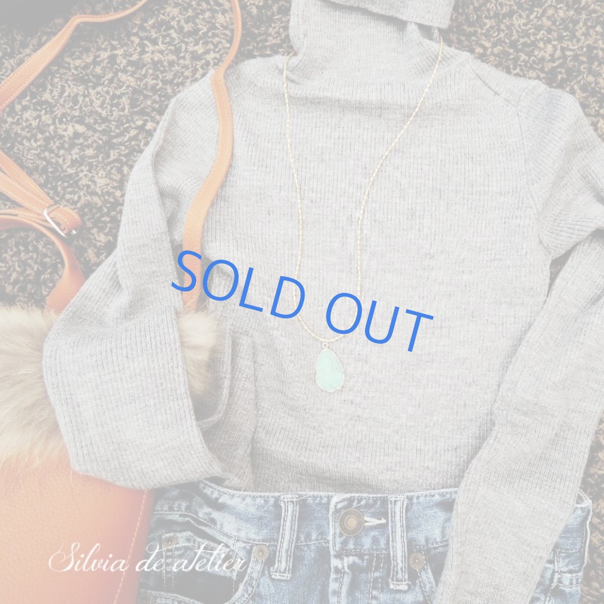 画像8: <限定1・ミディアムグリーン>クリソプレイズ 大粒原石スライスチャーム 真鍮製ビーズロングネックレス (8)