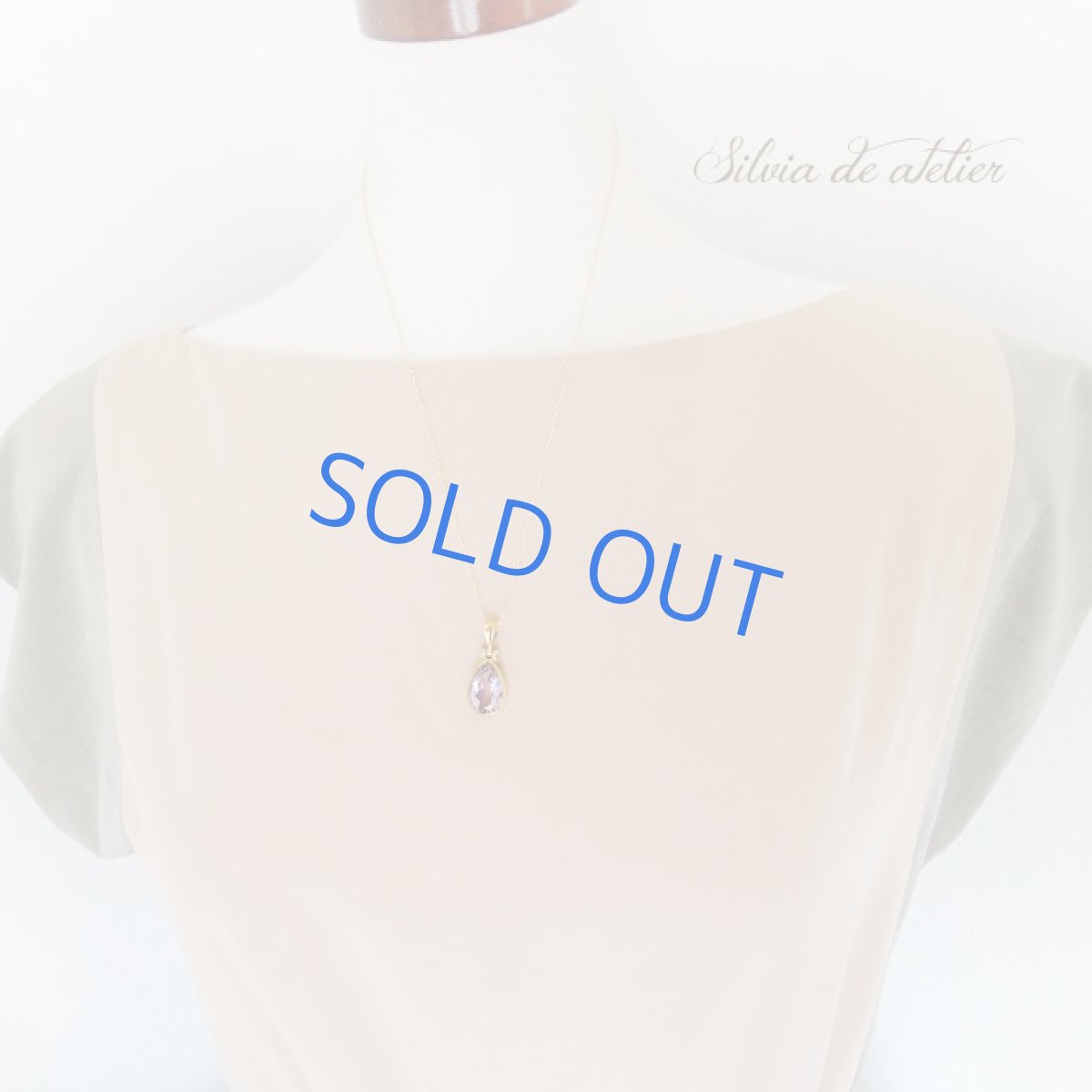 画像10: <1点もの・B>超大粒 宝石質 ボリビア産非加熱 AAAAアメトリン ティアドロップジェム フレームペンダントネックレス (10)