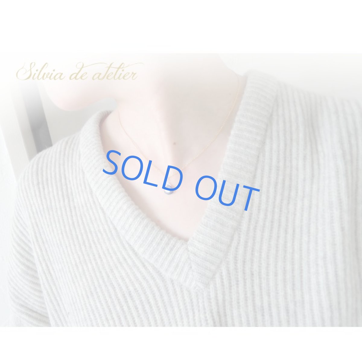 画像7: 【訳あり】ブルーカイヤナイト マロンドロップ 14kgfネックレス (7)