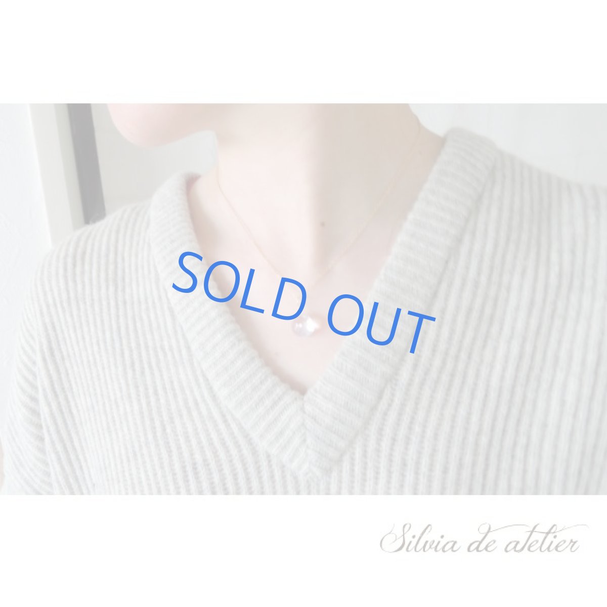 画像8: ＜1点もの＞大粒　スコロライト　ブリオレットマロンドロップ　14kgfスライドボール付ネックレス (8)