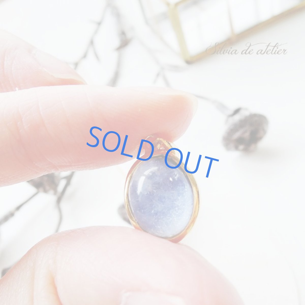 画像3: ＜1点もの・A＞デュモルチェライト　イン　クォーツ　約40cm　14kgf ネックレス (3)