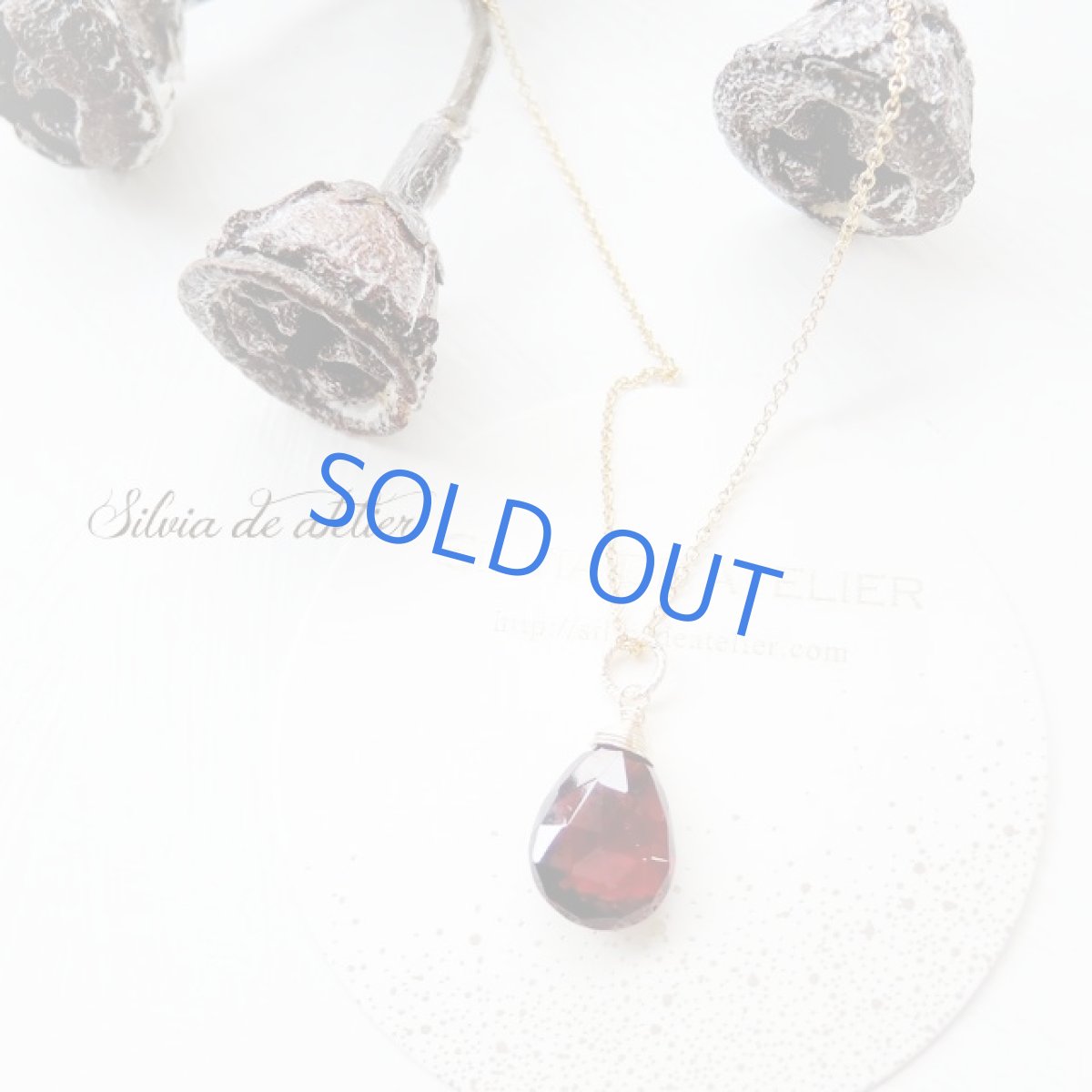 画像5: 【残り1】AAA モザンビークガーネット LLサイズ粒 14kgf ネックレス約40cm (5)