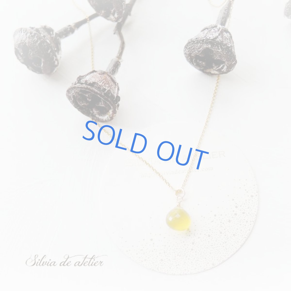 画像3: 【残り3・訳あり】春を呼び込むミモザイエロー♪ イエローオパール 14kgfチェーンネックレス (3)