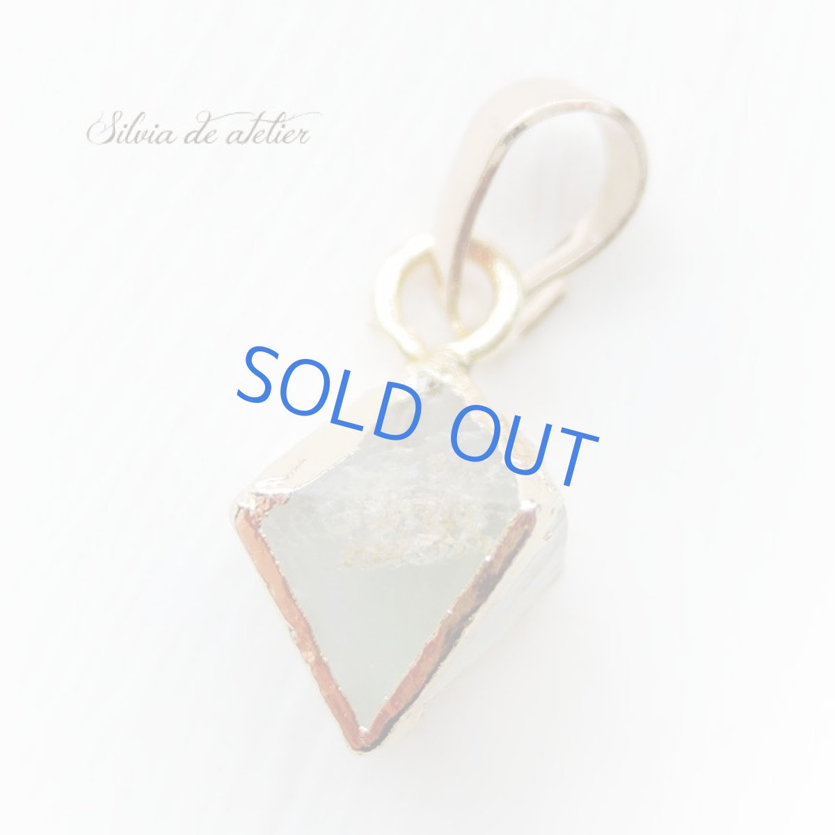 画像3: ＜1点もの・訳あり＞グリーンフローライト　フレームチャーム (3)