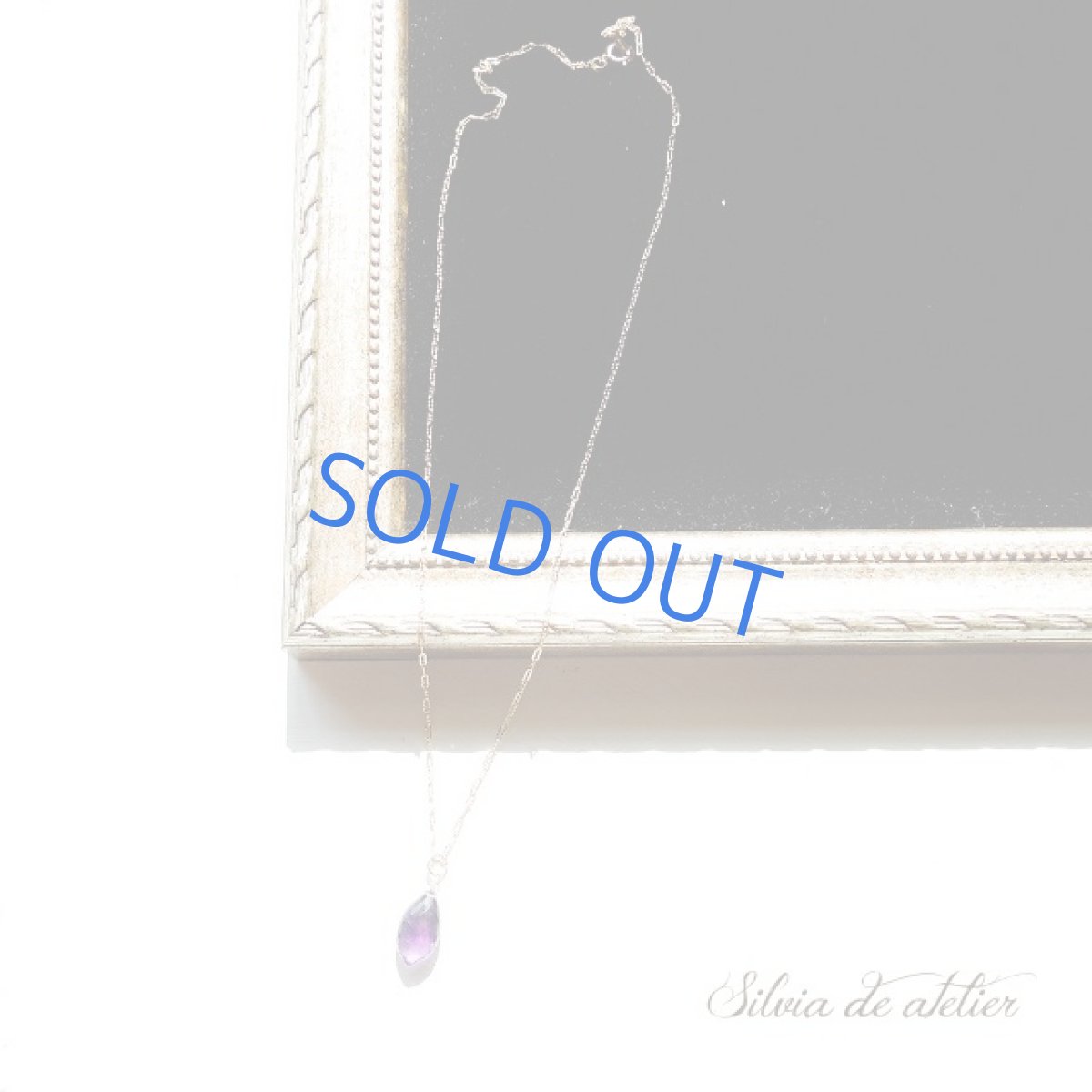 画像6: 【残り1】ダークパープルカラー　アメジスト　大粒シャンデリアペアカット　約50cm14kgfネックレス (6)