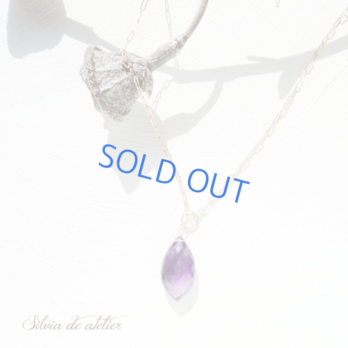 画像4: 【残り1】ダークパープルカラー　アメジスト　大粒シャンデリアペアカット　約50cm14kgfネックレス (4)