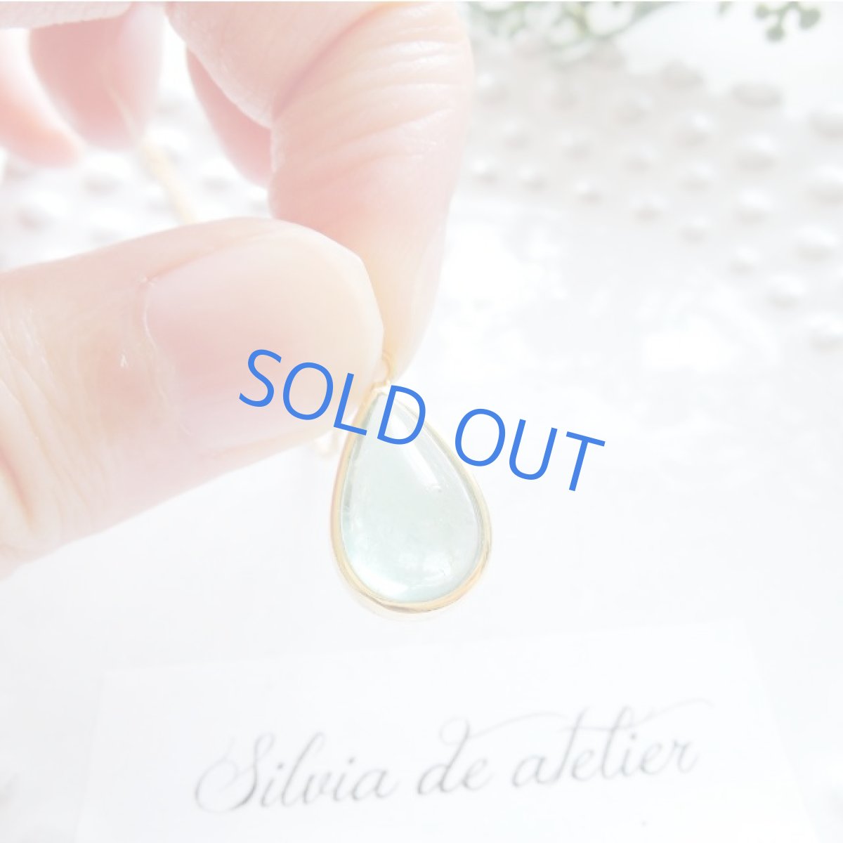 画像3: <1点もの・少しぽってり>希少♪ ブラジル産 グリーントルマリン ペンダント 14kgfネックレス (3)