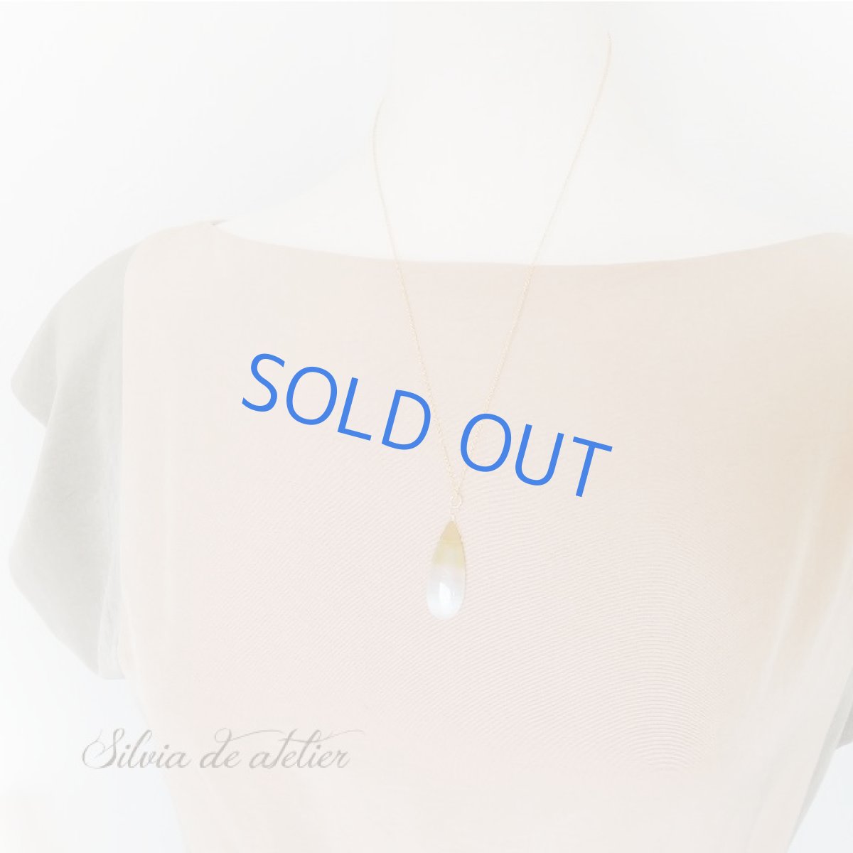 画像6: 残り1 大粒 バイカラーカルセドニー ペアシェイプ 約50cm 14kgfネックレス (6)